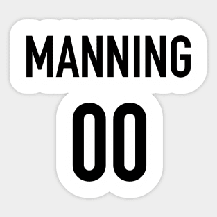 Manning Jersey Sticker